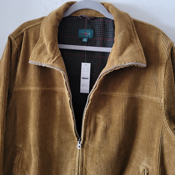 J. Crew Corduroy Jacket with wool-blend lining - pack khaki - Picture 10 of 13